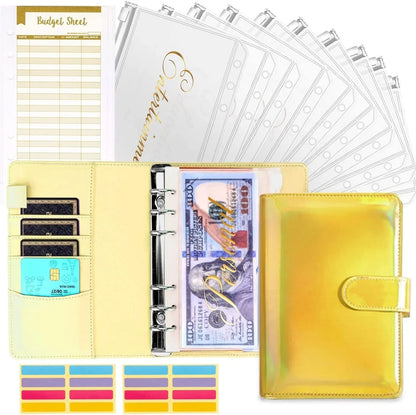 Skorter | Budget binder with cash envelope system and credit card slots
