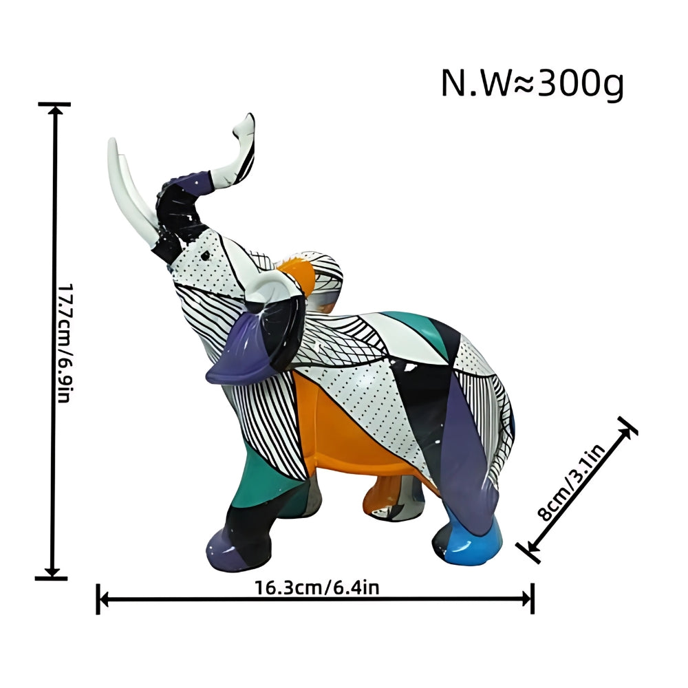 Skorter | Luxury Abstract Elephant Figurine