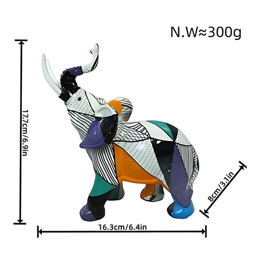 Skorter | Luxury Abstract Elephant Figurine