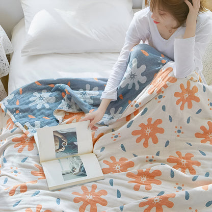 Skorter | Abstract Sunny Reversible Blanket
