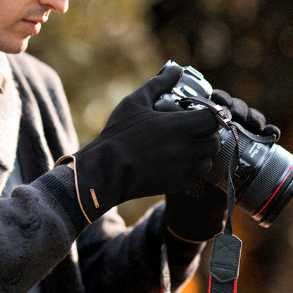 Skorter | Cold-resistant suede gloves