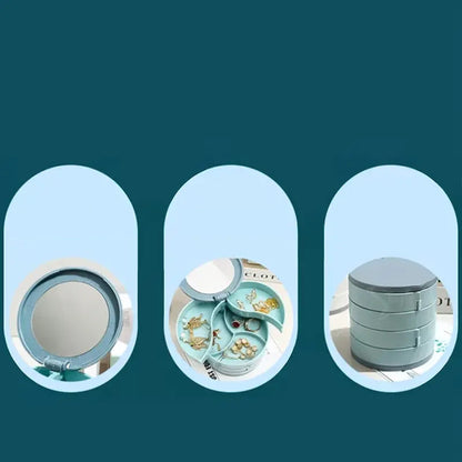 skorter | 4-Layer Rotatable Jewelry Storage Box