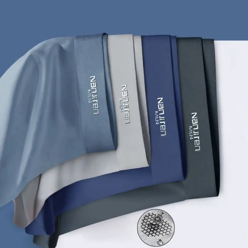 Skorter | CoolSilk 4-Piece Ice Silk Boxers with Graphene Technology