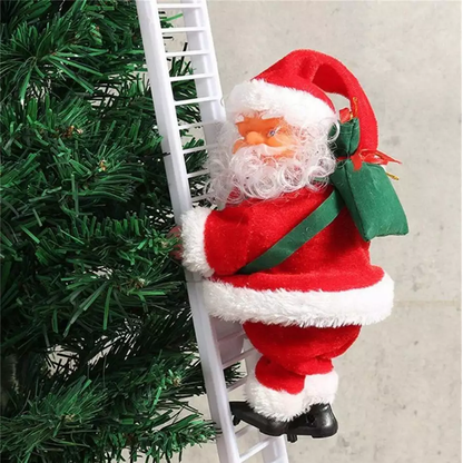 skorter | Electric Santa Claus Climbing Ladder With Music