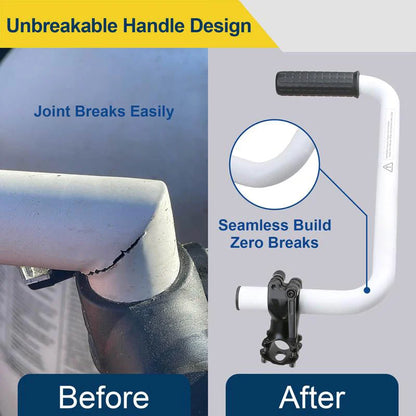 Skorter | Ergonomic Weed Killer Handle Extension Brush Cutter Trimmer Handle