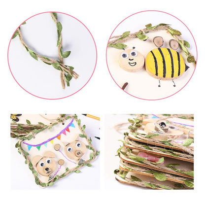 Skorter | Creative DIY Tree Trunk Painting Decoration