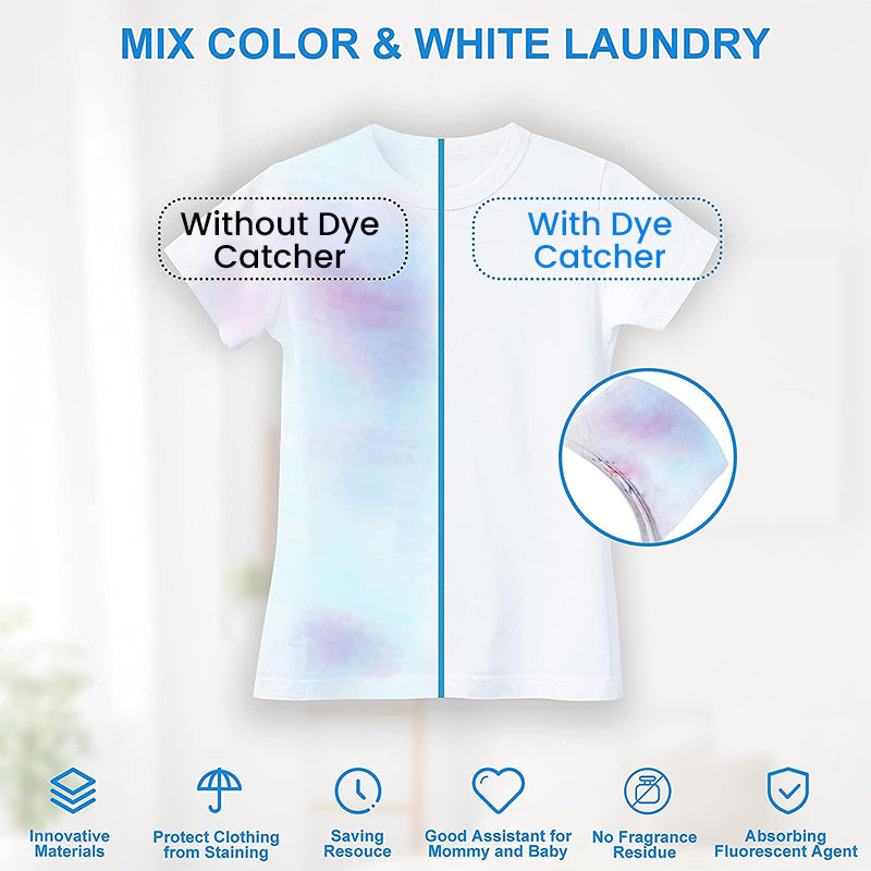 skorter | Color Keeper Sheets Color Absorbing Cloth Sheets, 30 pcs.