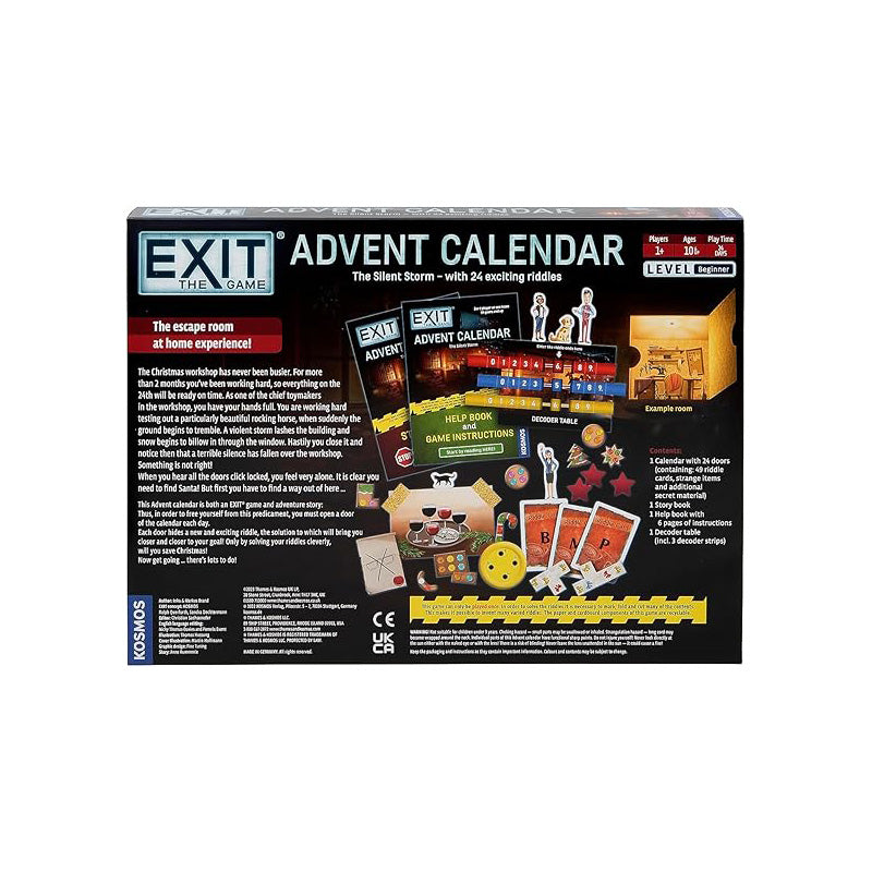 Skorter | Advent Calendar - The Quiet Storm Family Game