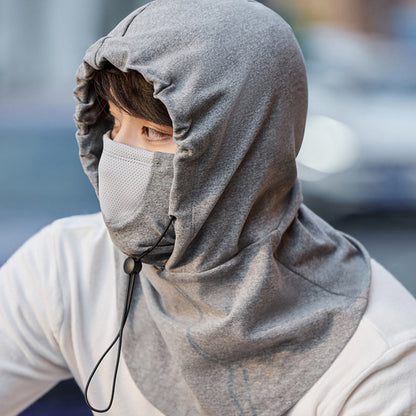 skorter | Hooded Face Mask With Neck Warmer For Cycling
