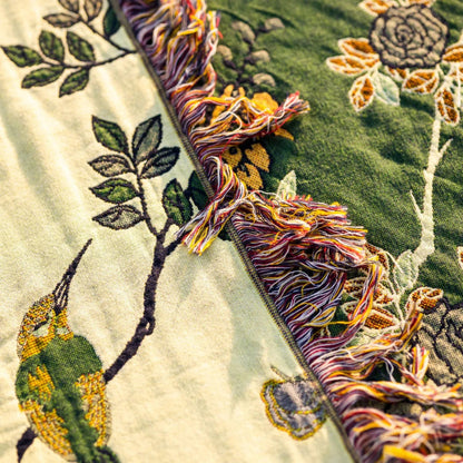 Skorter | Embellished Multi-Layer Cotton Bed Sheet