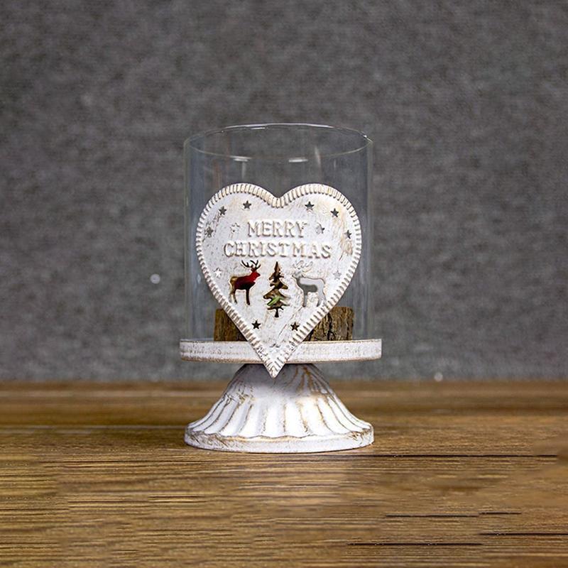 Skorter | 4-piece vintage antique pillar candlestick set