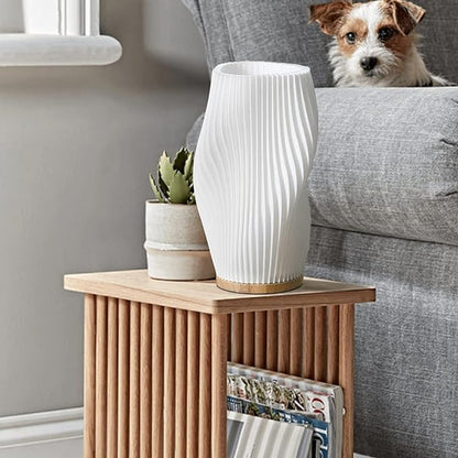 Skorter | Wavecrest Table Lamp – Soft Glow Designer Lamp with Dimmable Warm & Natural White Light