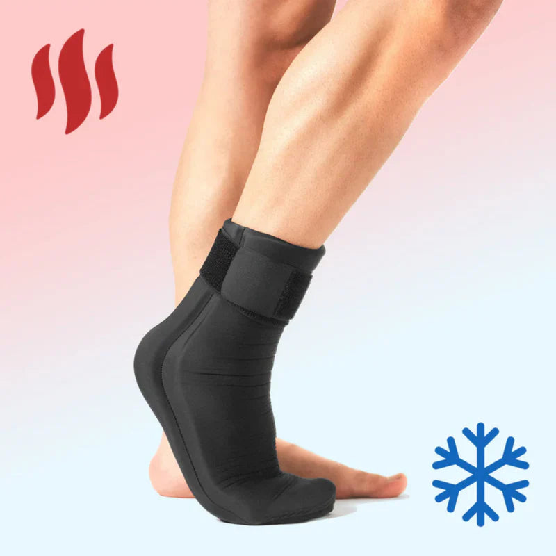 Skorter | Cooling & Warming Foot Brace | Adjustable, Breathable & Ideal for Injury Recovery