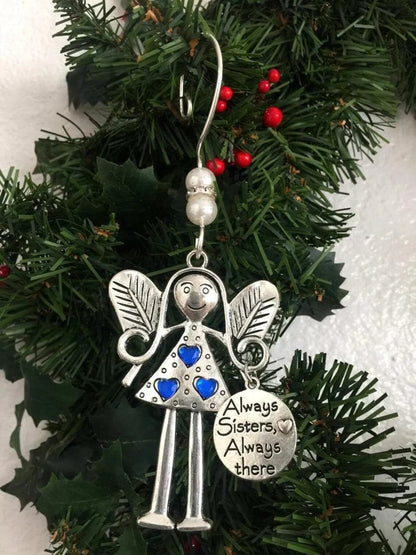 Skorter | Crazy beautiful friends forever - Angel ornament Christmas gift