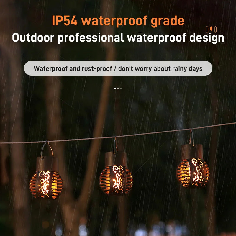 skorter | Solar Simulation Flames Pendant Lamp
