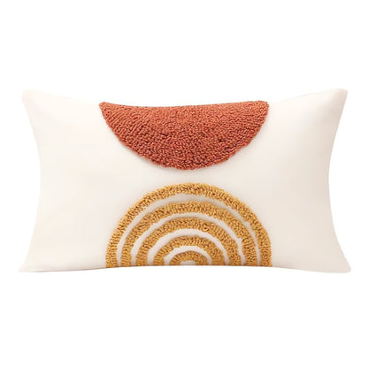 Skorter | Eden Geometric Embroidery Cushion Cover