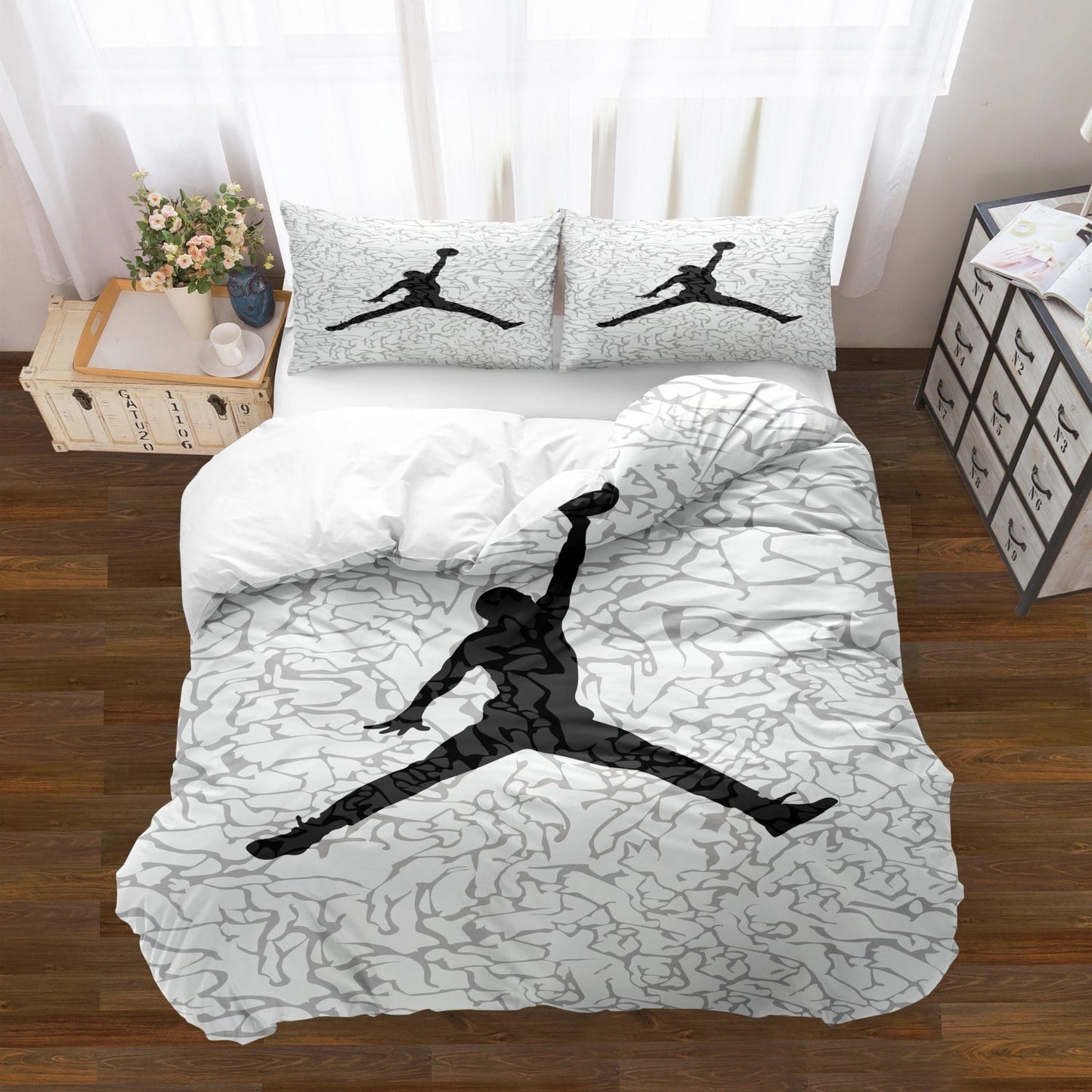 Skorter | HoopSoft - Soft Basketball Bed Linen