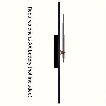 Skorter | Silent Non-Ticking Wooden Wall Clock - Greek Key Design, Quartz Mechanism