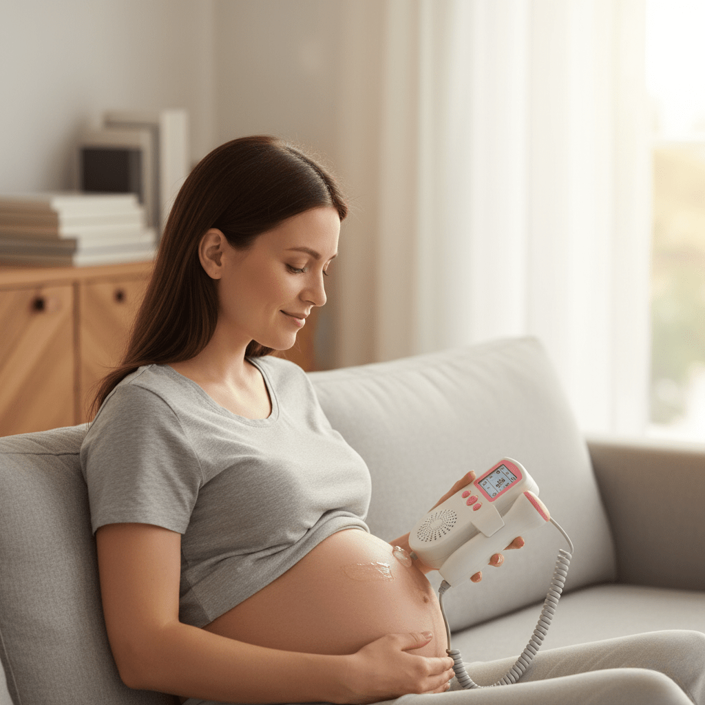 Skorter | Compact Baby Heart Monitor with Digital Display for Precise Control