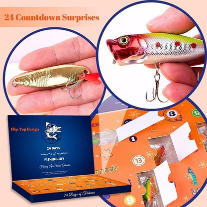 Skorter | 24 Days Christmas Countdown Fish Tackle Set