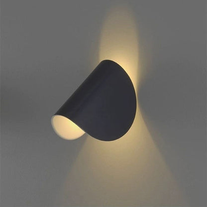 Skorter | Eveline Modern Geometric LED 4 Color Wall Light Indoor/Outdoor Metal