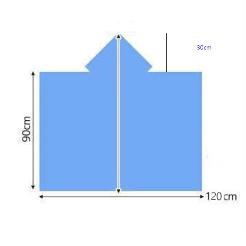 Skorter | Disposable poncho with key ring