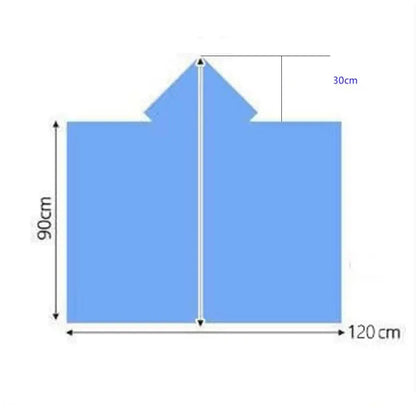 Skorter | Disposable poncho with key ring