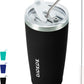 Skørter | 20 oz Insulated Glass With Lid And Straw In Stainless Steel Coffee Tumbler Cup, Green