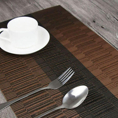 Skorter | 12 PCS Brown Washable Covers, Non-Slip Covers for Kitchen Dining Table