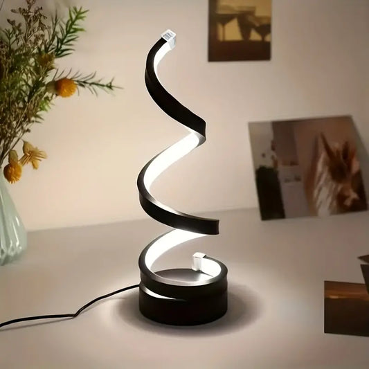 Skorter | LumiTwist - Compact and Versatile LED Spiral Lamp