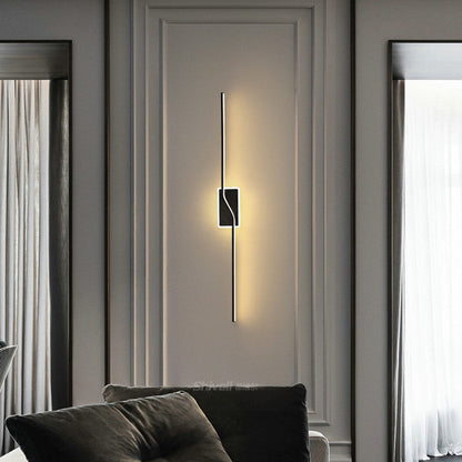 Skorter | Modern Minimalist LED Wall Lamp Black/Gold