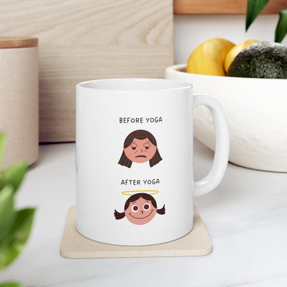 Skorter | and After Yoga Novelty Mug