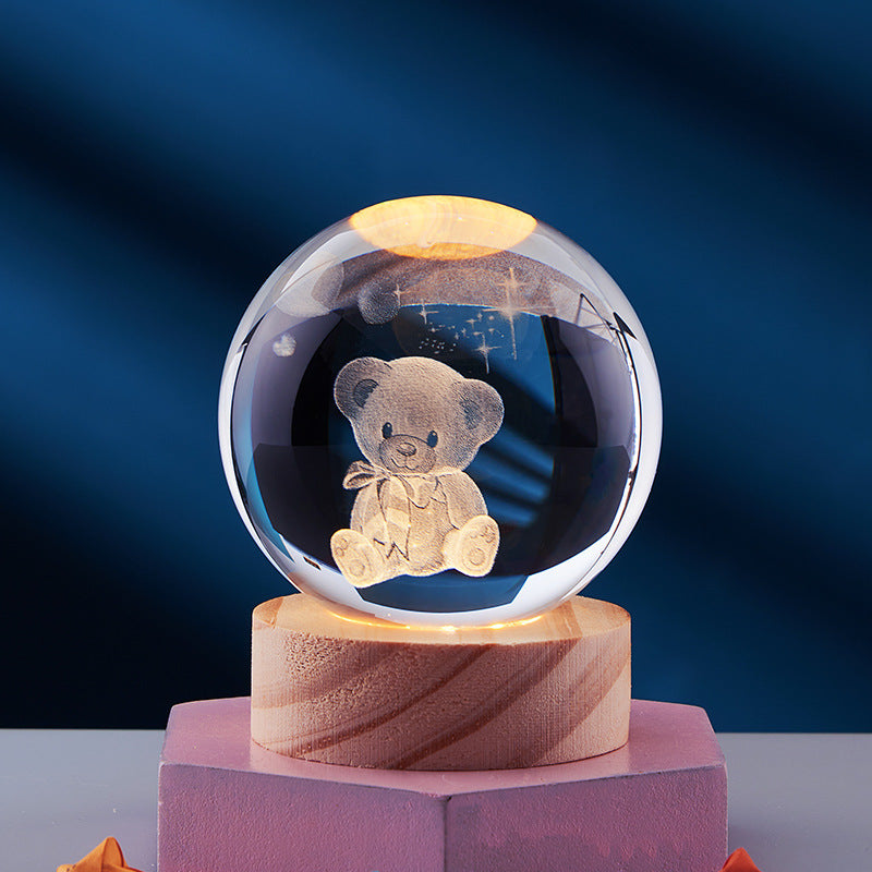 Skorter | CrystalLight - 3D Crystals Night Light