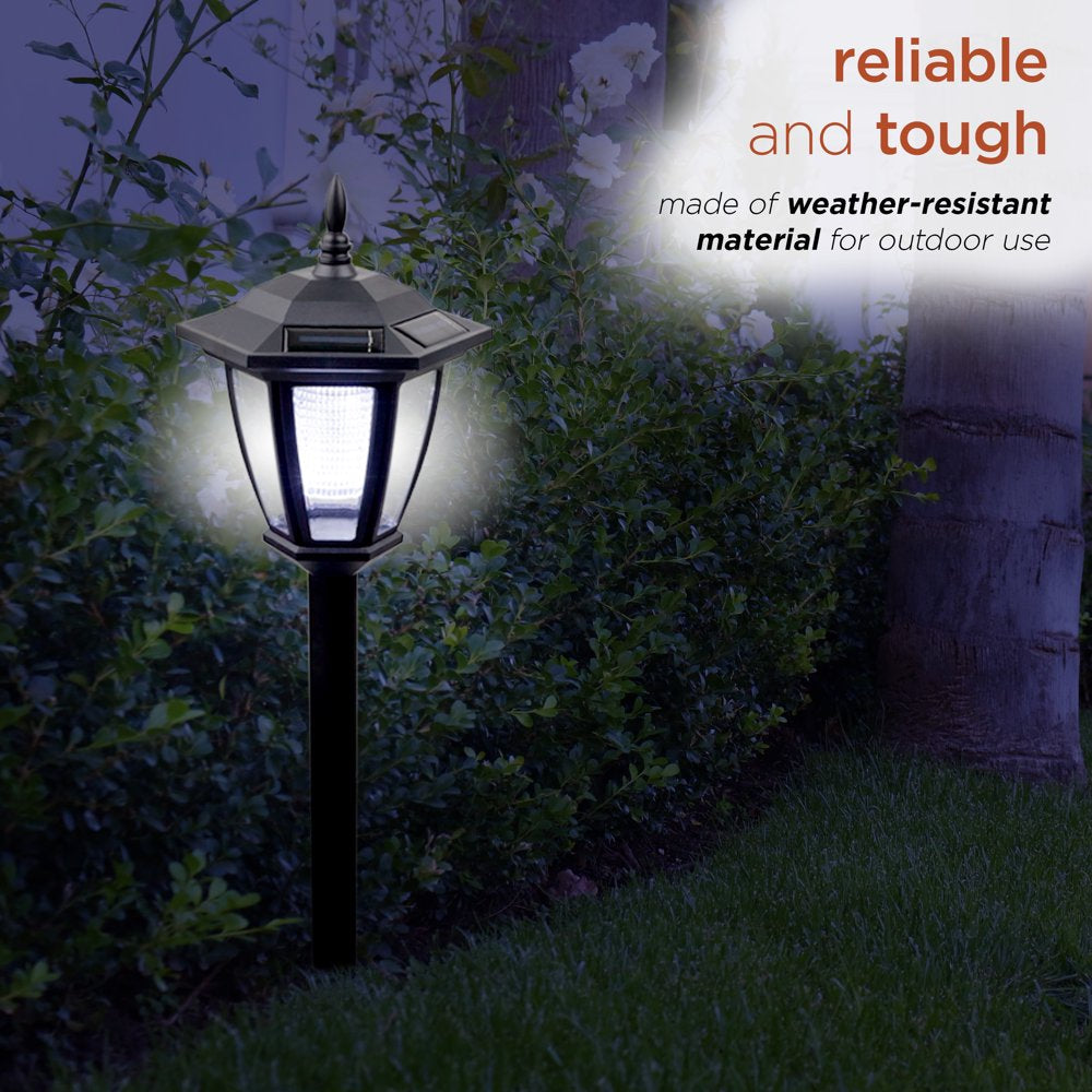 Skorter | Solar Black 3-function LED lamp - Stake, wall lamp or hanging, 30 inches high