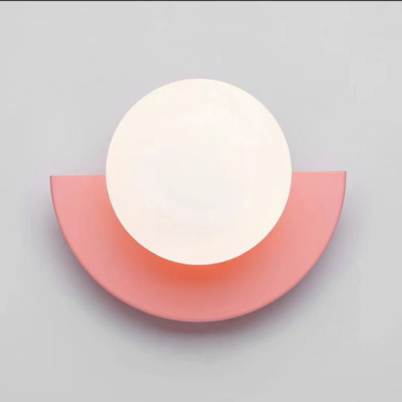 Skorter | Valentina Modern LED Wall Lamp Metal Glass Bedroom Living Room