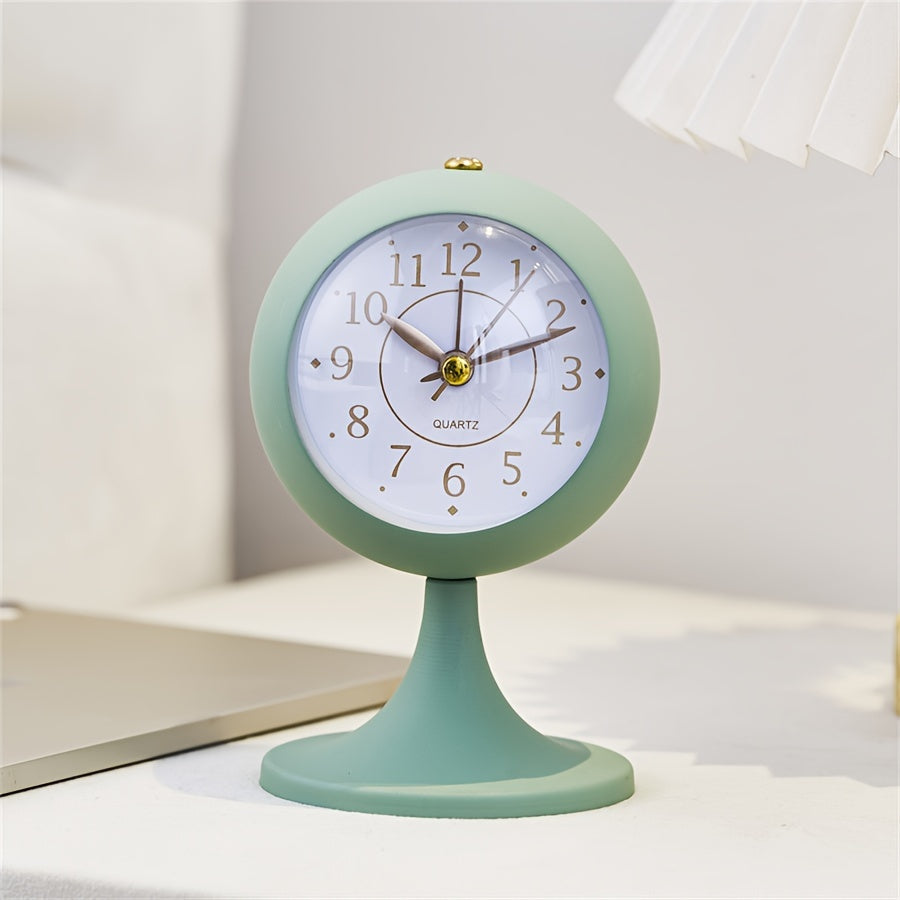 Skorter | CartoonGlow - Modern Illuminating Clock with Golden Hands
