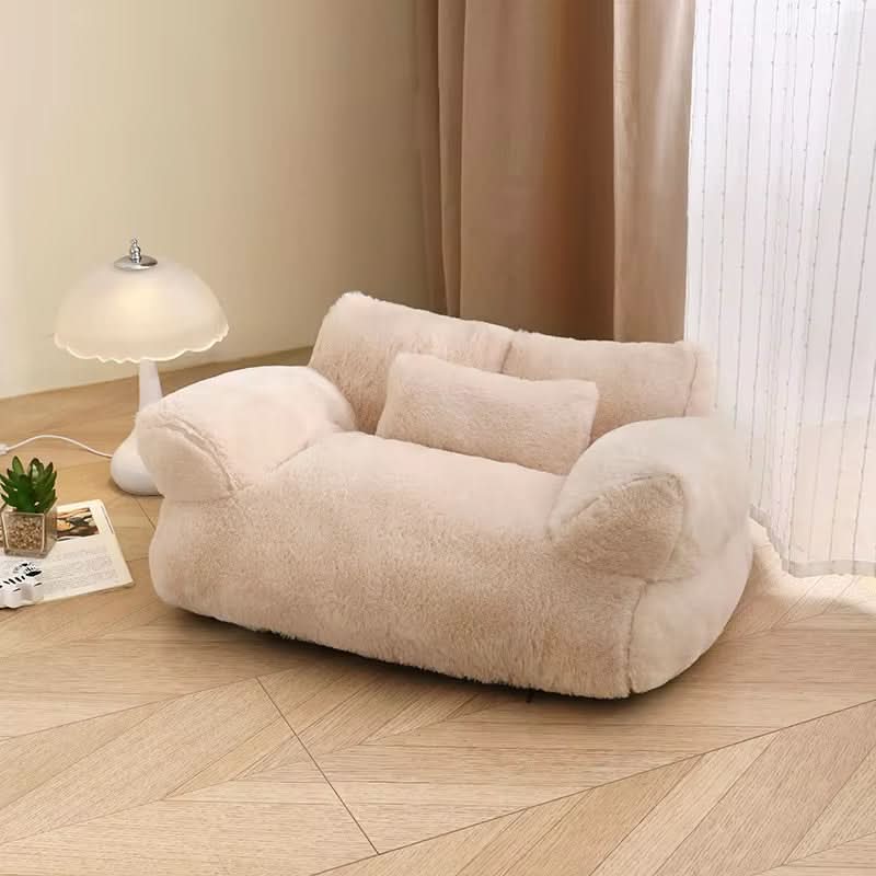 Skorter | FLUFFYCOMFORT – Luxurious pet sofa made of plush for maximum relaxation comfort