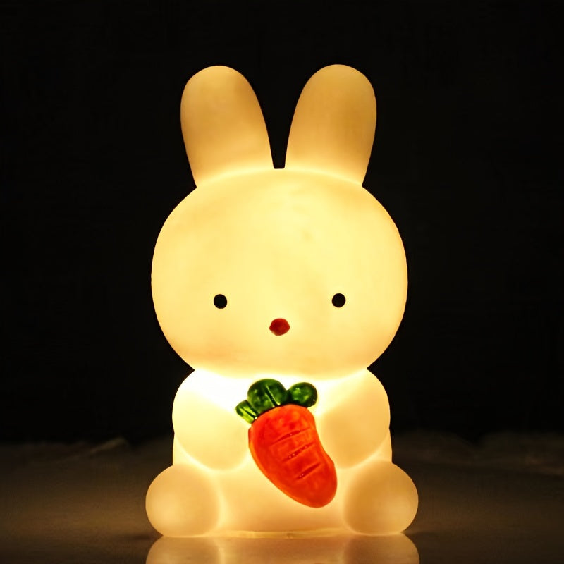 Skorter | BunnyGlow - Cute Bunny Lamp with LED Light for Decoration and Night Lighting