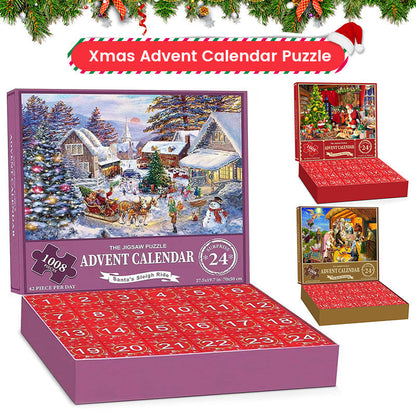 skorter | Christmas Puzzle Advent Calendar Blind Box 24 Pieces