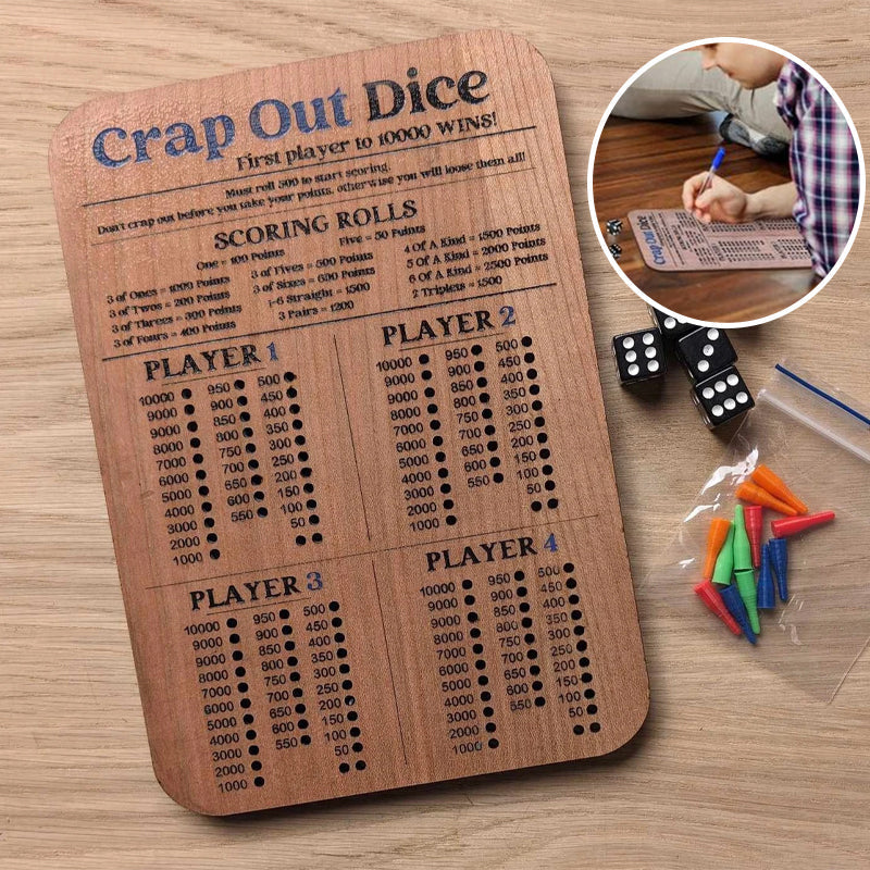 Skorter | Crap Out Dice Scoreboard