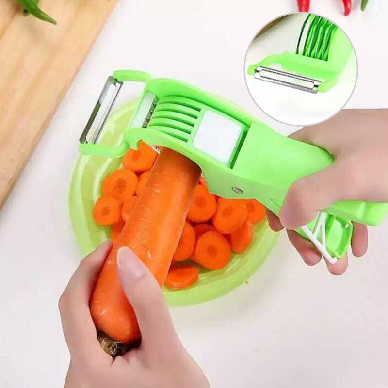 skorter | 2 In 1 Vegetable Cutter with Peeler
