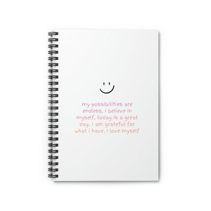 Skorter | Affirmations Spiral Notebook