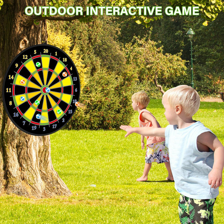 Skorter | Large double-sided dartboard for kids – Play, learn and relax