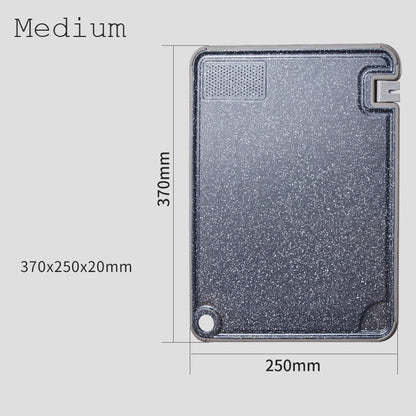 Skorter | Cutting Board with Built-In Knife Sharpener, Garlic Grater, Juice Catcher & Slip-Resistant Bottom, for Meat, Vegetable, Cheese