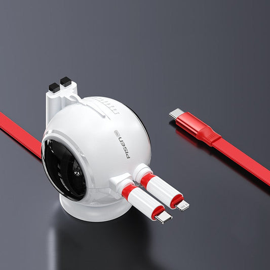 Skorter | 2-in-1 Retractable Super Fast Charging Data Cable