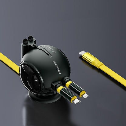 Skorter | 2-in-1 Retractable Super Fast Charging Data Cable