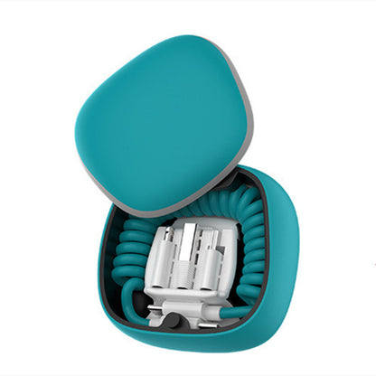 Skorter | All-in-one spring cable power bank Type-c Android lightning storage box Emergency mini power bank