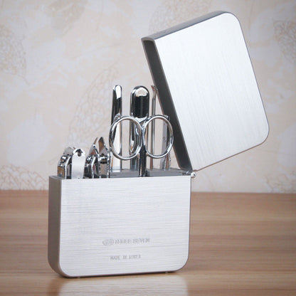 Skorter | 7-Piece Manicure Kit, with 2 Nail Clippers, Beauty Scissors, Nail File, Ear Pick, for Fingernails & Toenails