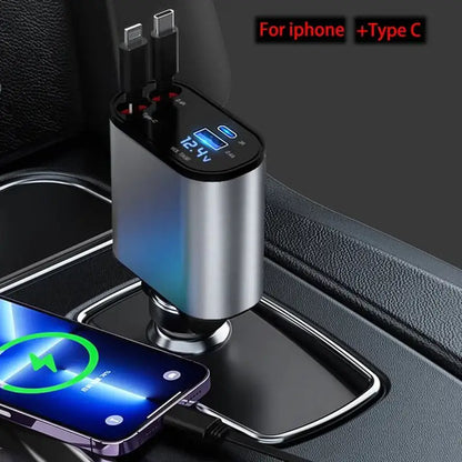 Skorter | 4 in-1 retractable car charger