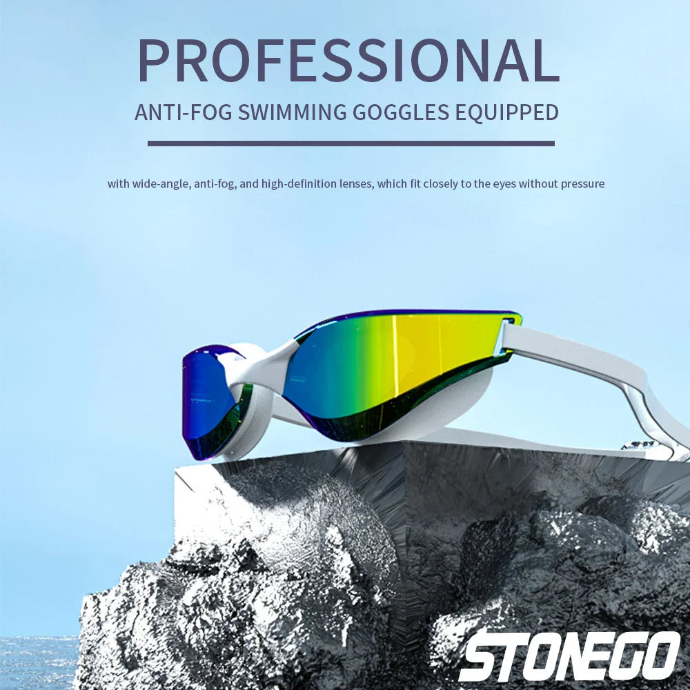 Skorter | Stylish Anti-Fog Swim Goggles - HD Wide-Angle Lens